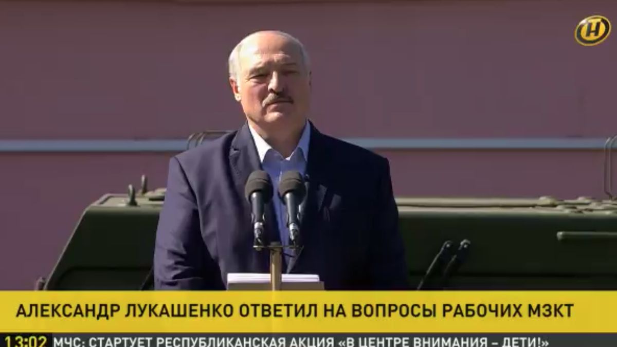 Lukašenko slíbil nové volby, ale s jednou podmínkou